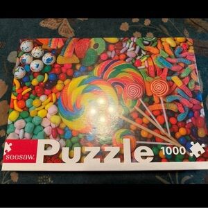 Seesaw 1000-Piece Candy Rainbow Lollipop Puzzle